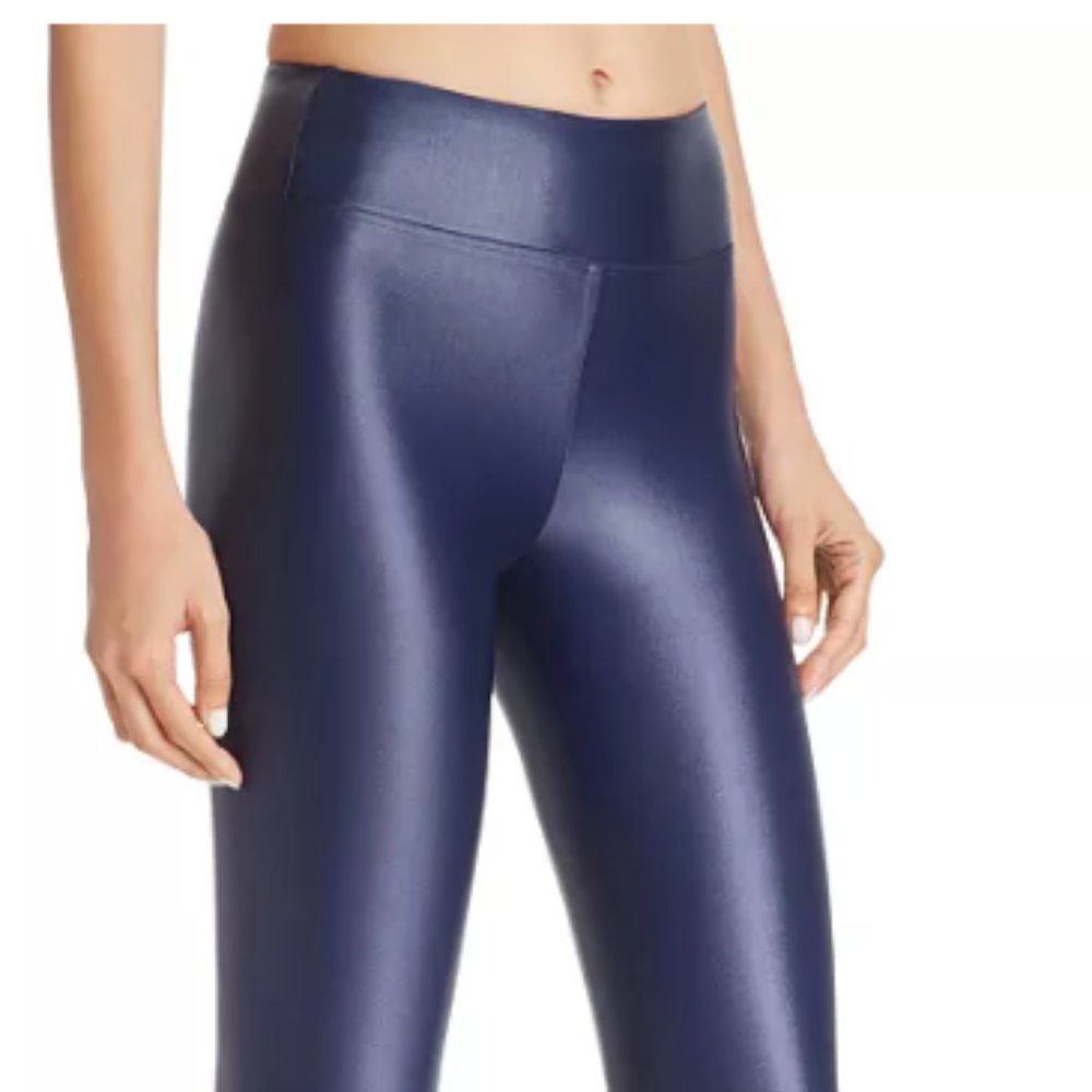 Koral Lustrous Infinity High Rise 7/8 Leggings in Midnight Blue Size Small